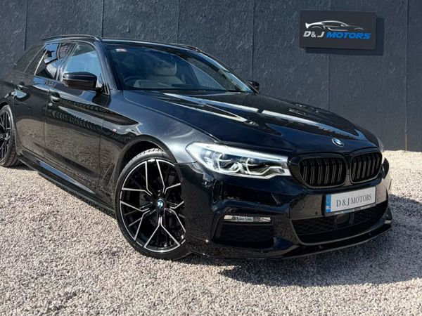 BMW 5-Series Estate, Diesel, 2019, Black