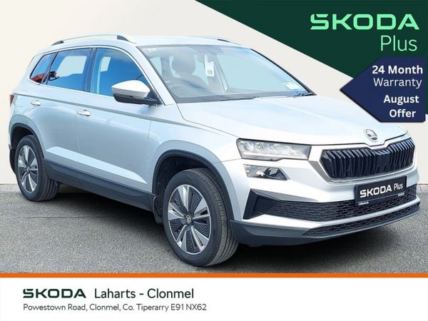 Skoda Karoq SUV, Petrol, 2023, Silver