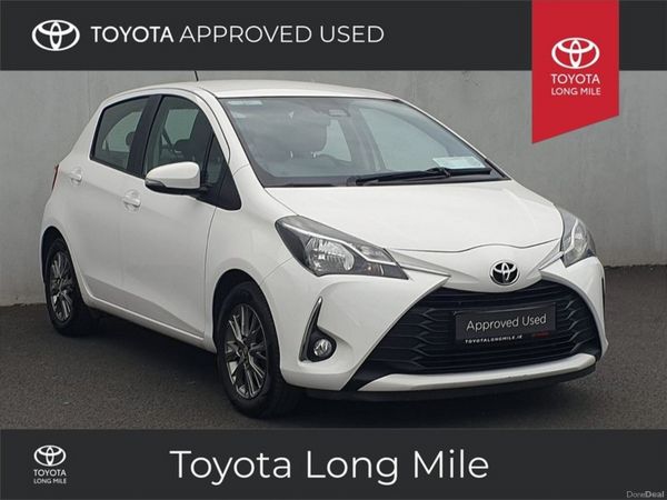 Toyota Yaris Hatchback, Petrol, 2018, White