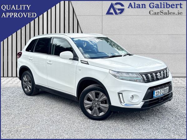 Suzuki Vitara SUV, Petrol Hybrid, 2022, White