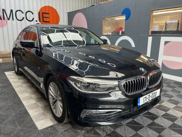 BMW 5-Series Saloon, Diesel, 2017, Black