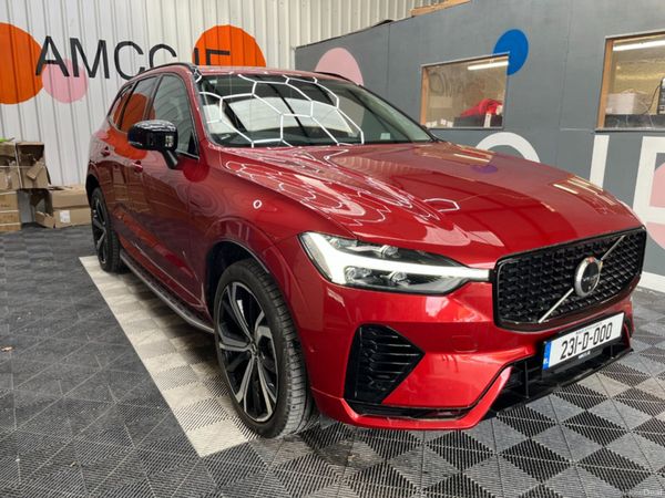 Volvo XC60 SUV, Petrol Hybrid, 2023, Red