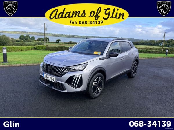 Peugeot 2008 SUV, Petrol Hybrid, 2024, Grey