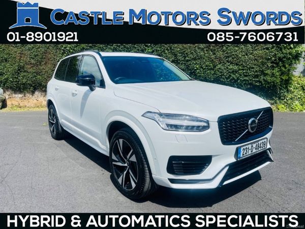 Volvo XC90 SUV, Petrol Plug-in Hybrid, 2023, White