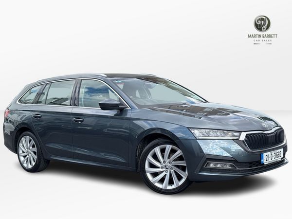 Skoda Octavia Estate, Petrol, 2021, Grey