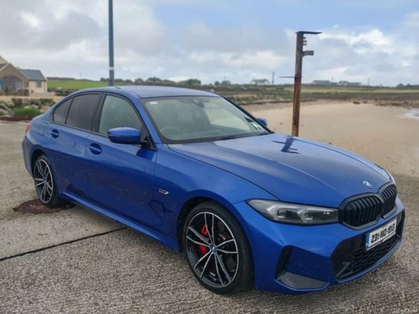 BMW 3-Series Saloon, Petrol Plug-in Hybrid, 2023, Blue