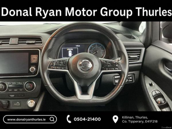 Nissan Leaf Hatchback, Electric, 2022, Black
