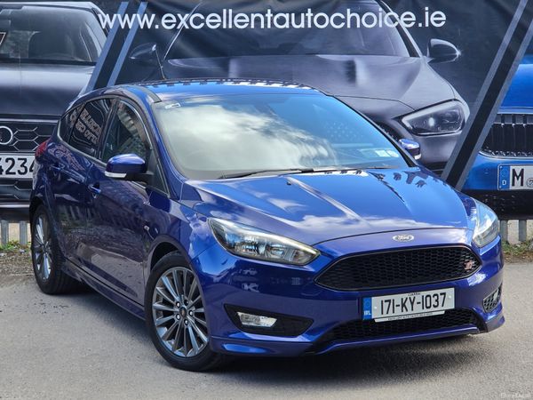 Ford Focus Hatchback, Diesel, 2017, Blue