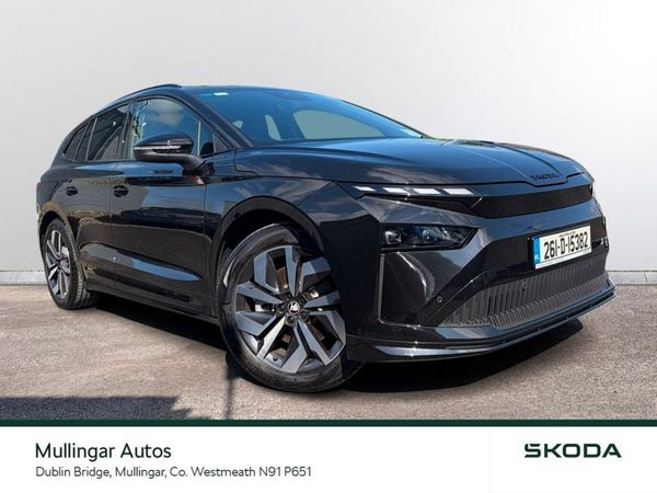 Skoda Enyaq Estate, Electric, 2026, Black
