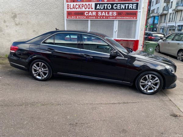 Mercedes-Benz E-Class Saloon, Diesel Hybrid, 2015, Black