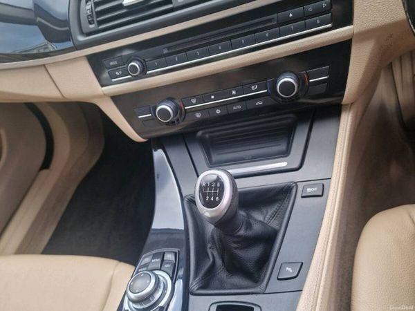 BMW 5-Series Saloon, Diesel, 2011, Black