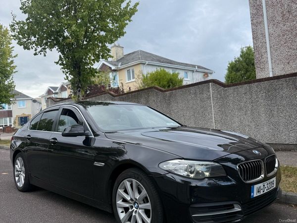 BMW 5-Series Saloon, Diesel, 2014, Black