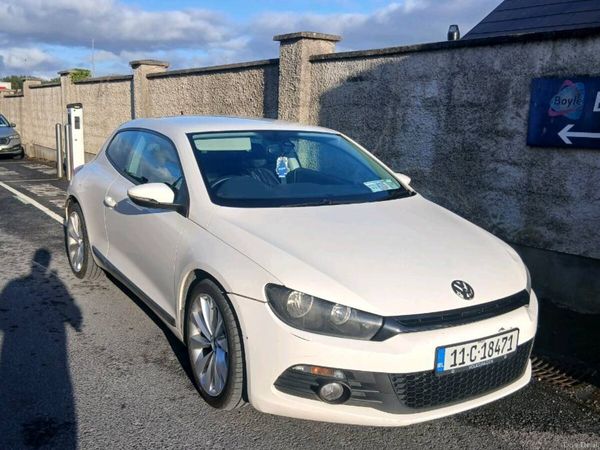 Volkswagen Scirocco Hatchback, Diesel, 2011, White