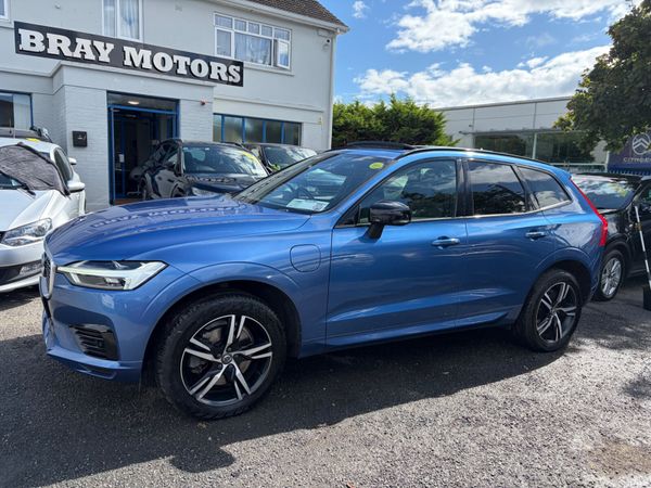 Volvo XC60 SUV, Petrol Plug-in Hybrid, 2019, Blue