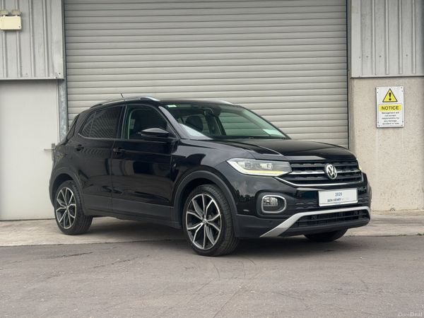 Volkswagen T-Cross SUV, Petrol, 2020, Black