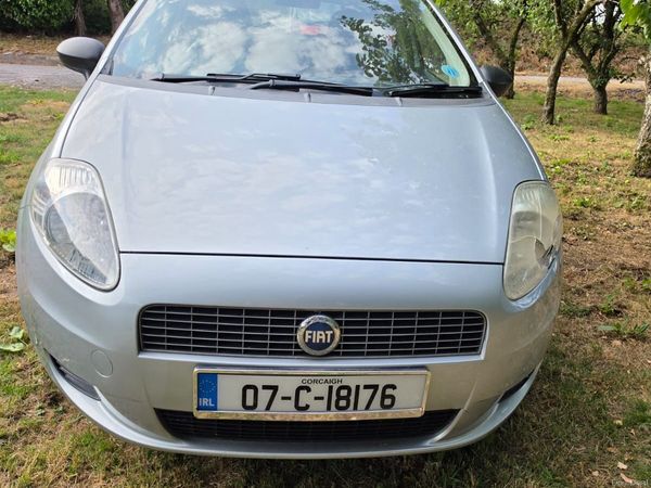 Fiat Punto Hatchback, Petrol, 2007, Grey