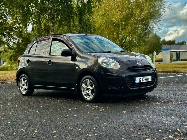 Nissan March Hatchback, Petrol, 2012, Black