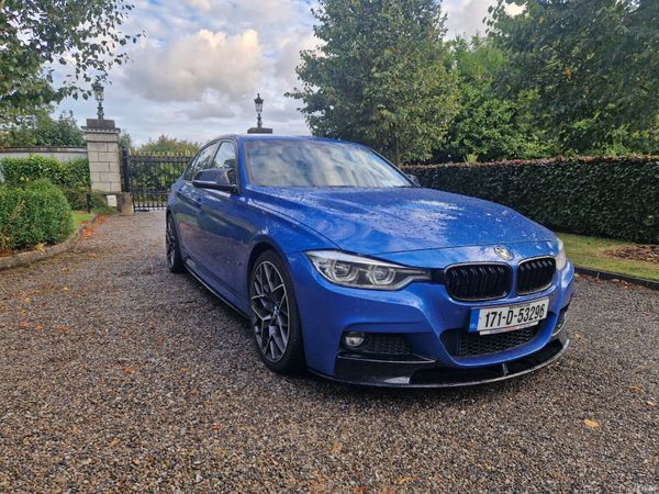 BMW 3-Series Saloon, Petrol Plug-in Hybrid, 2017, Blue