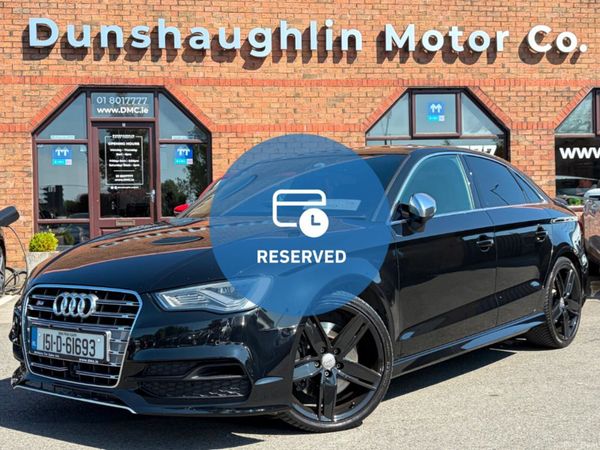 Audi S3 Saloon, Petrol, 2015, Black