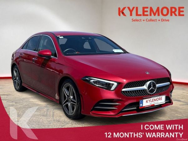 Mercedes-Benz A-Class Saloon, Petrol, 2023, Red
