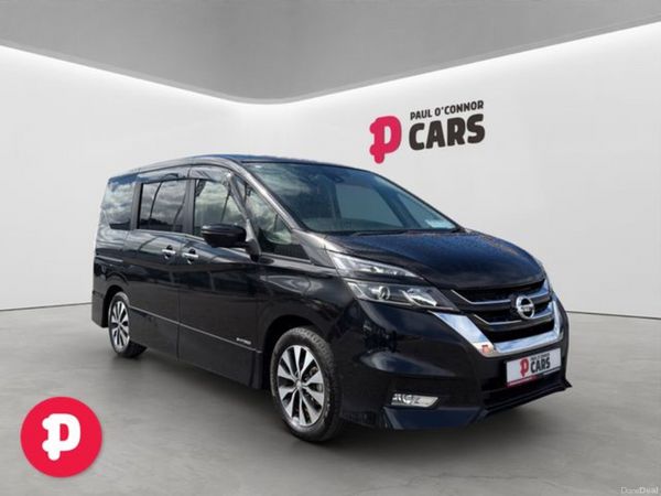 Nissan Serena MPV, Petrol Hybrid, 2018, Black