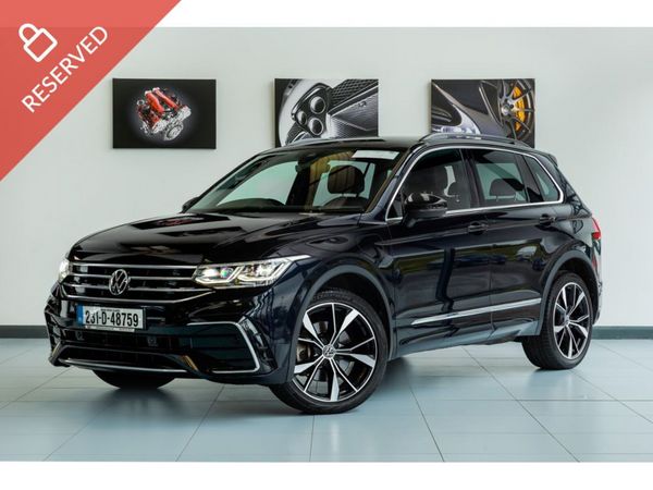 Volkswagen Tiguan Estate, Petrol Plug-in Hybrid, 2023, Black