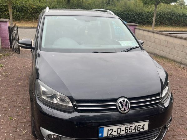 Volkswagen Touran MPV, Petrol, 2012, Black