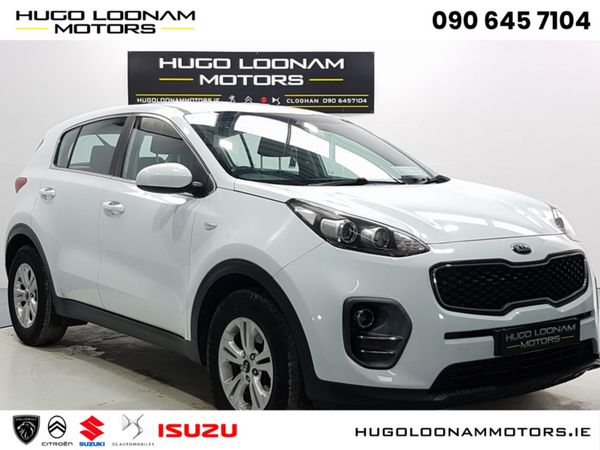 Kia Sportage Estate, Diesel, 2018, White