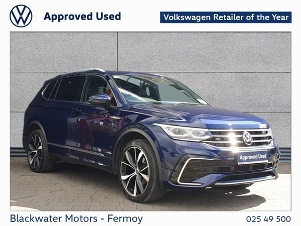 Volkswagen Tiguan Allspace SUV, Diesel, 2024, Blue