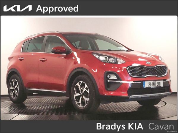 Kia Sportage MPV, Diesel, 2021, Red