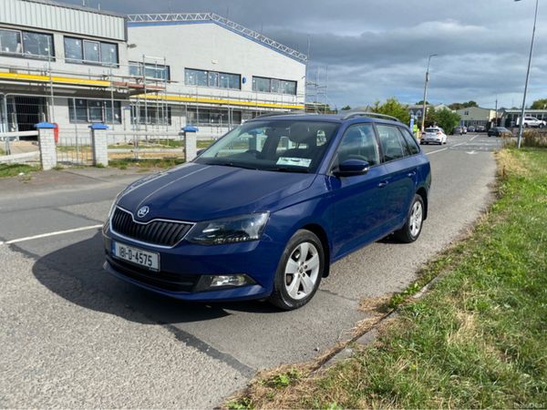 Skoda Fabia Estate, Petrol, 2018, Blue