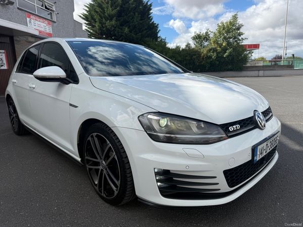 Volkswagen Golf Hatchback, Diesel, 2014, White