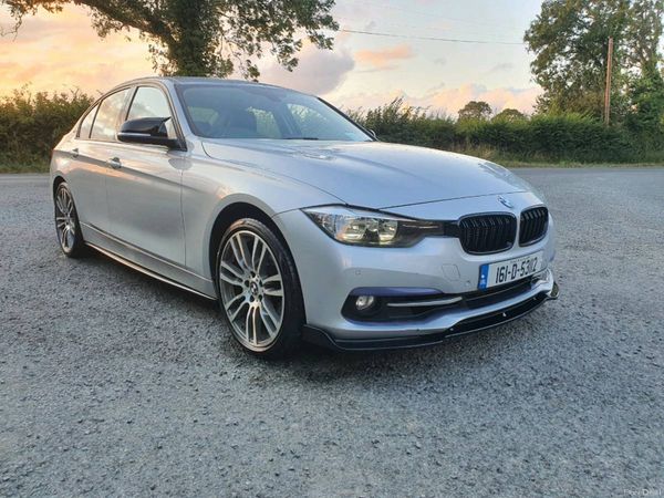 BMW 3-Series Saloon, Petrol Plug-in Hybrid, 2016, Silver