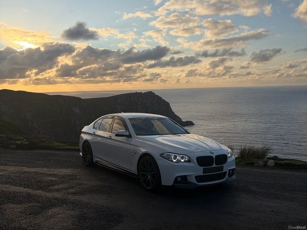BMW 5-Series Saloon, Diesel, 2015, White