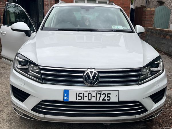 Volkswagen Touareg SUV, Diesel, 2015, White