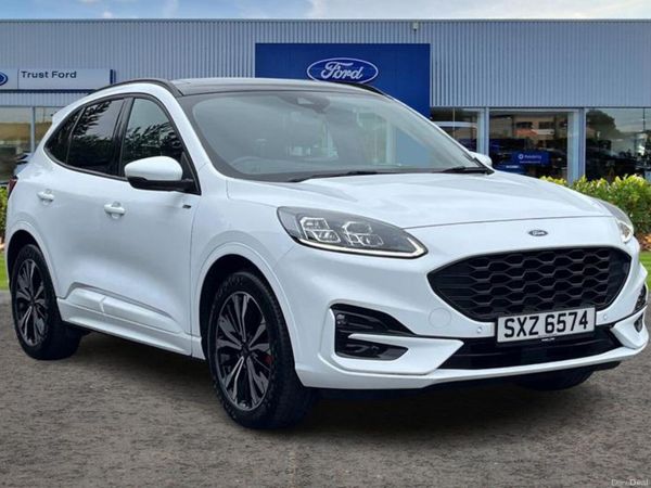 Ford Kuga SUV, Petrol Hybrid, 2023, White