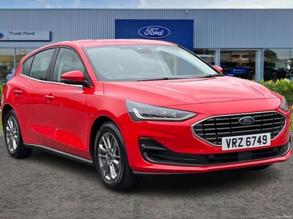 Ford Focus Hatchback, Petrol Hybrid, 2024, Red