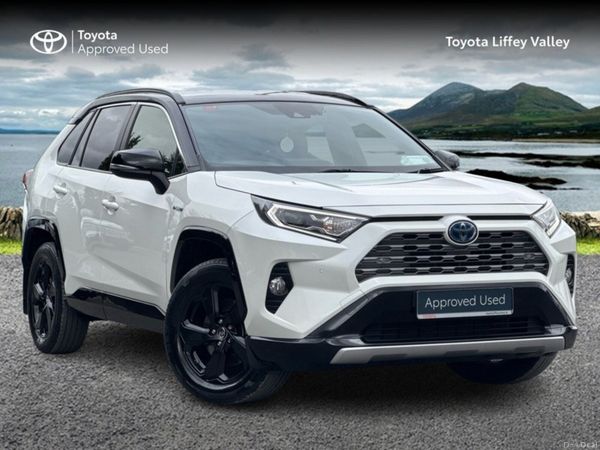 Toyota RAV4 SUV, Petrol Hybrid, 2019, White