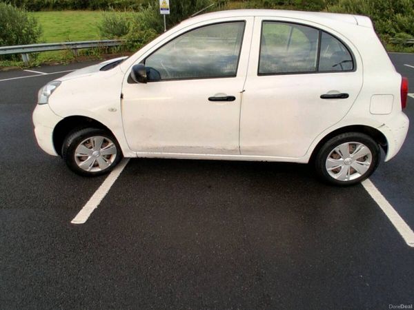 Nissan Micra Hatchback, Petrol, 2015, White