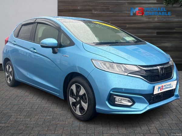 Honda Fit Hatchback, Petrol Hybrid, 2017, Blue