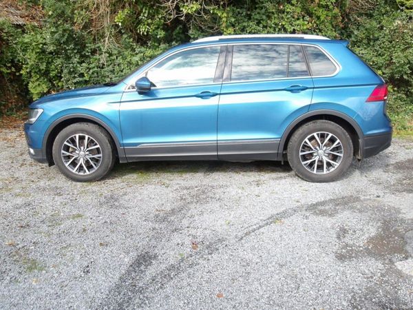 Volkswagen Tiguan SUV, Diesel, 2017, Blue