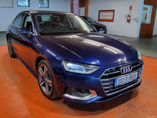 Audi A4 Saloon, Diesel, 2020, Blue