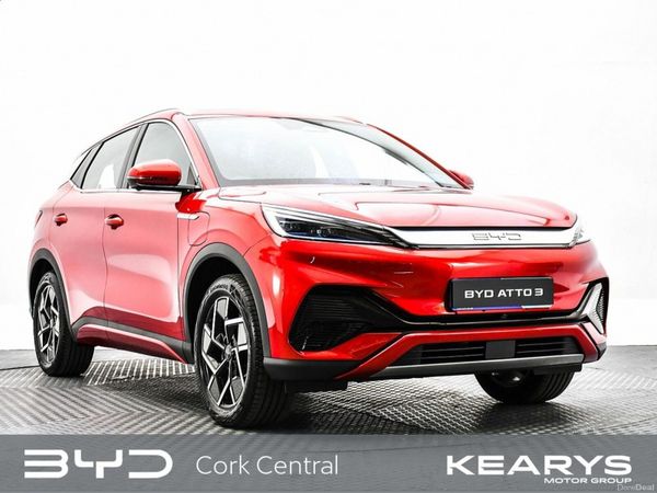 BYD ATTO 3 SUV, Electric, 2024, Red