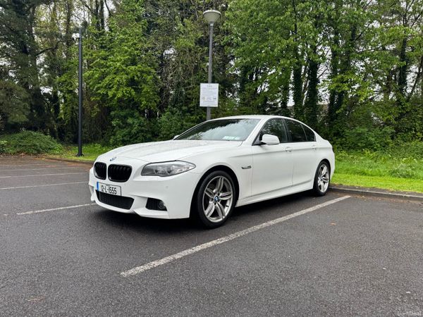 BMW 5-Series Saloon, Diesel, 2012, White