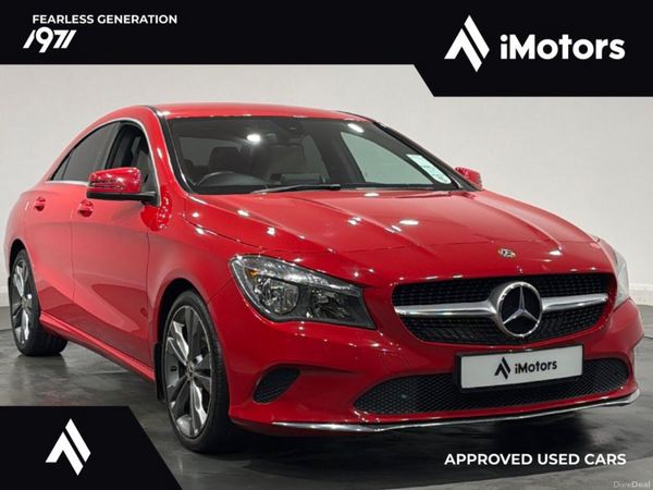 Mercedes-Benz CLA Saloon, Petrol, 2019, Red