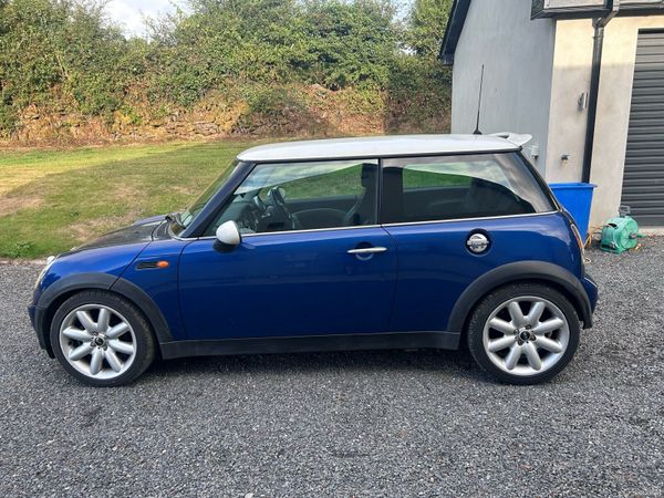 Mini Cooper Hatchback, Petrol, 2004, Blue