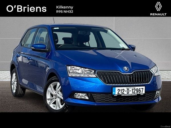 Skoda Fabia Hatchback, Petrol, 2021, Blue