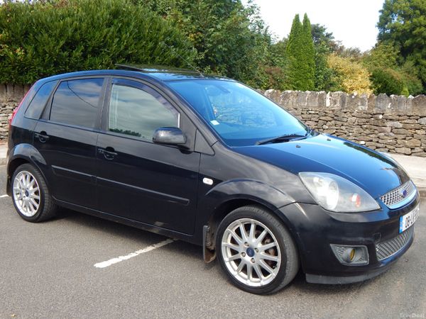 Ford Fiesta Hatchback, Petrol, 2008, Black