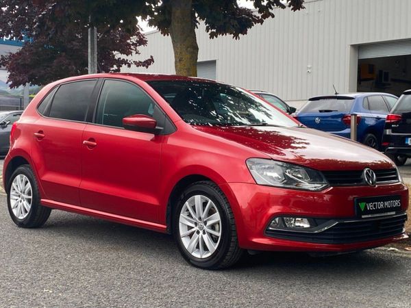 Volkswagen Polo Hatchback, Petrol, 2016, Red