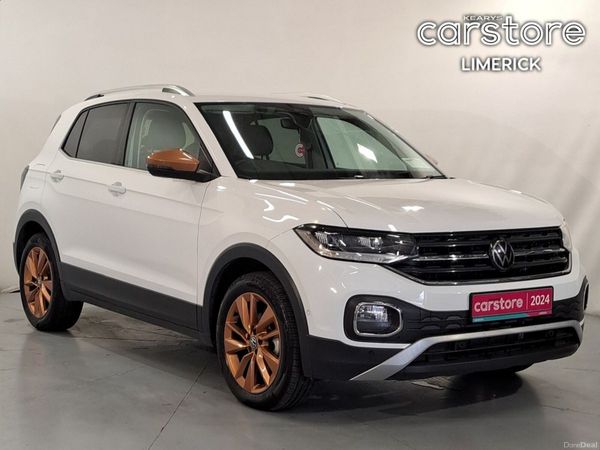 Volkswagen T-Cross Hatchback, Petrol, 2024, White